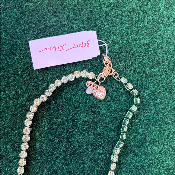 NWT Betsey Johnson Crystal Christmas Lights Necklace - Picture 3 of 6